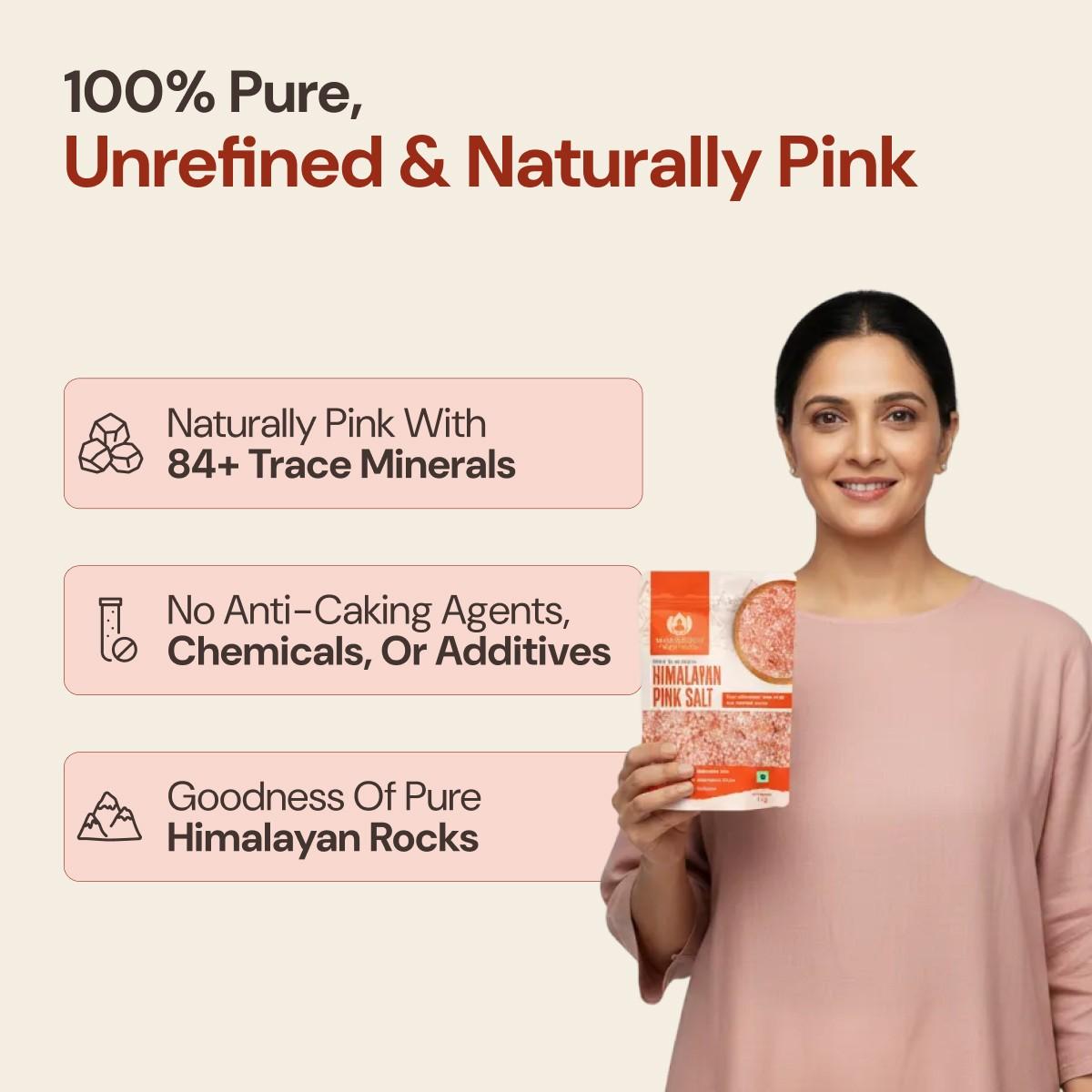 Pure Himalayan Pink Salt | Mineral-Rich Rock Salt Benefits