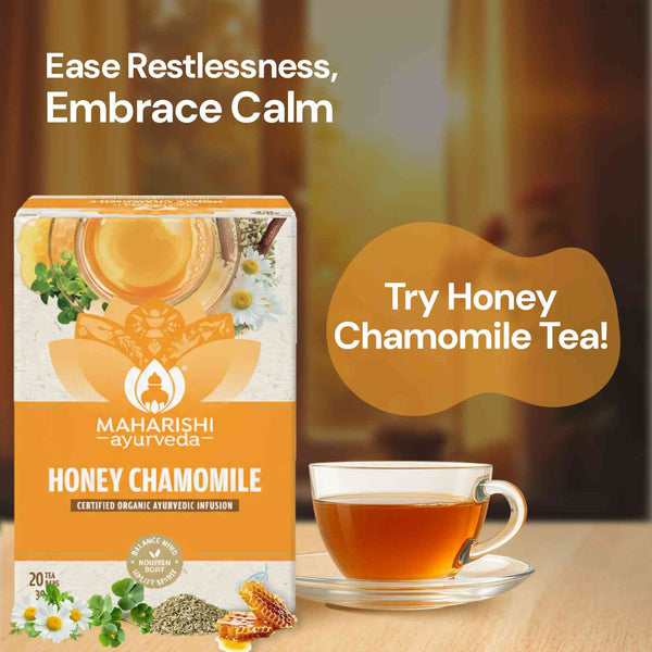 Honey Chamomile Tea | Restorative Sleep & Relaxation Blend