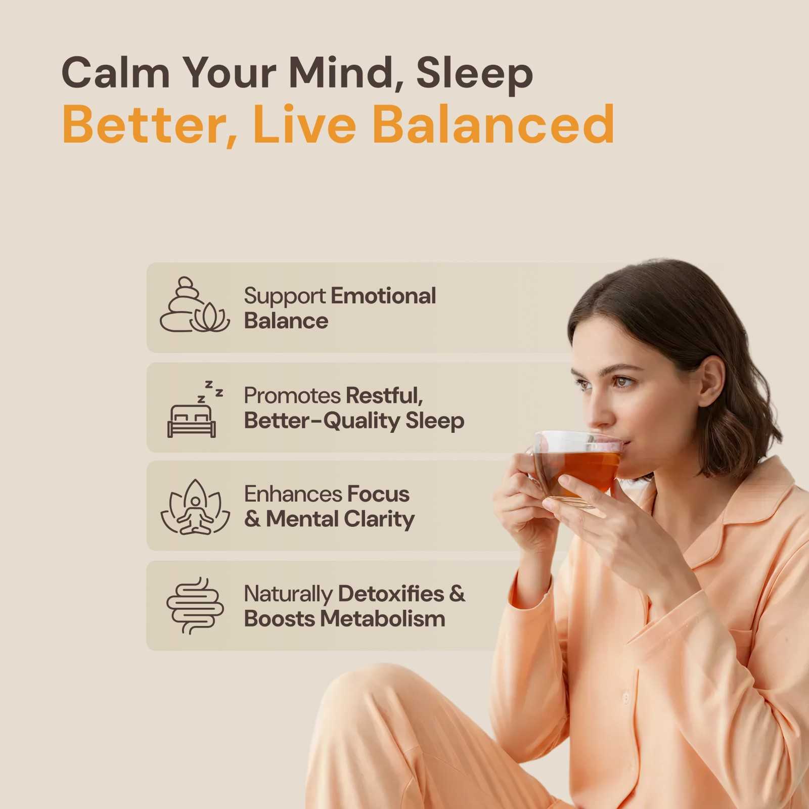 Honey Chamomile Tea | Restorative Sleep & Relaxation Blend