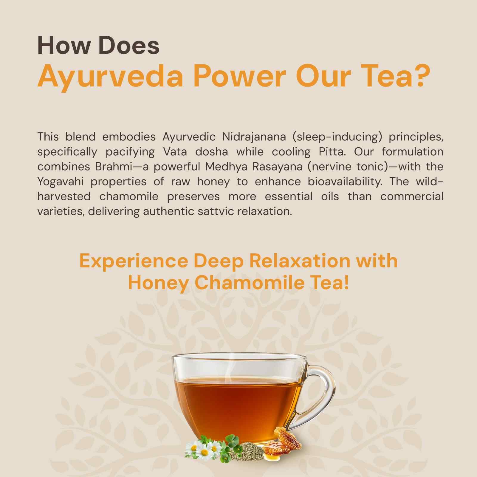 Honey Chamomile Tea | Restorative Sleep & Relaxation Blend