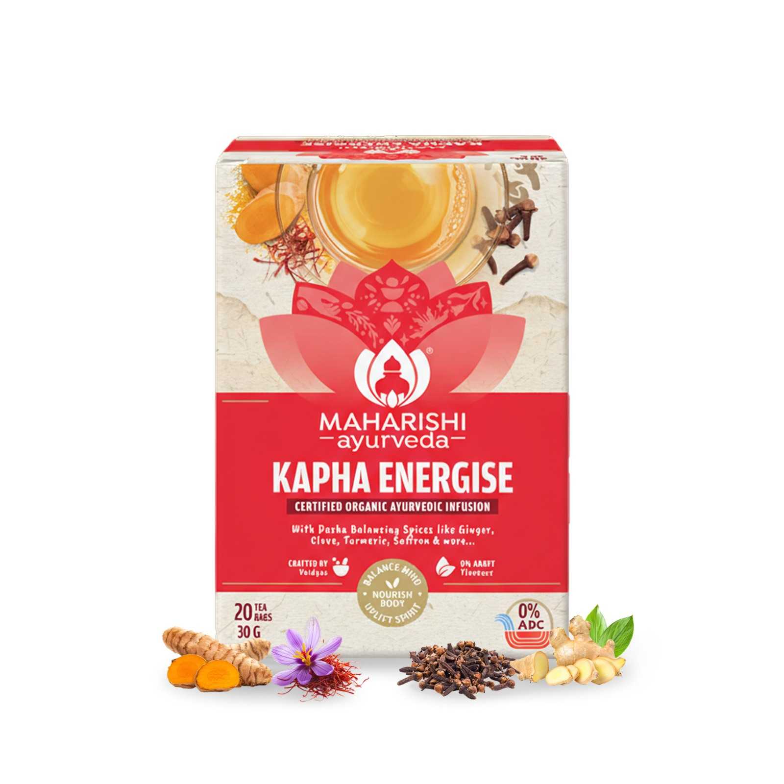 Kapha Energise Tea | Maharishi Ayurveda Kapha Balancing Blend