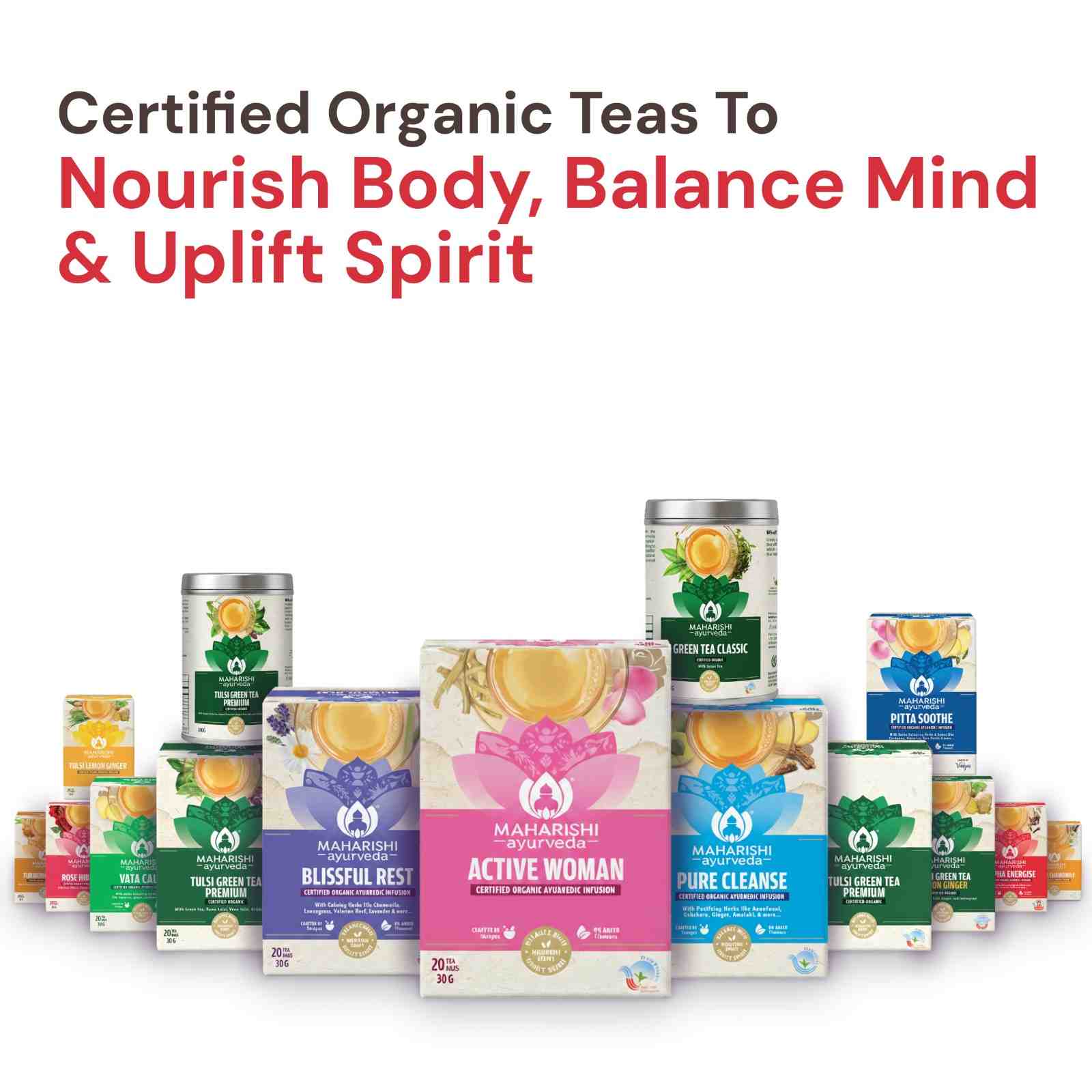 Kapha Energise Tea | Maharishi Ayurveda Kapha Balancing Blend