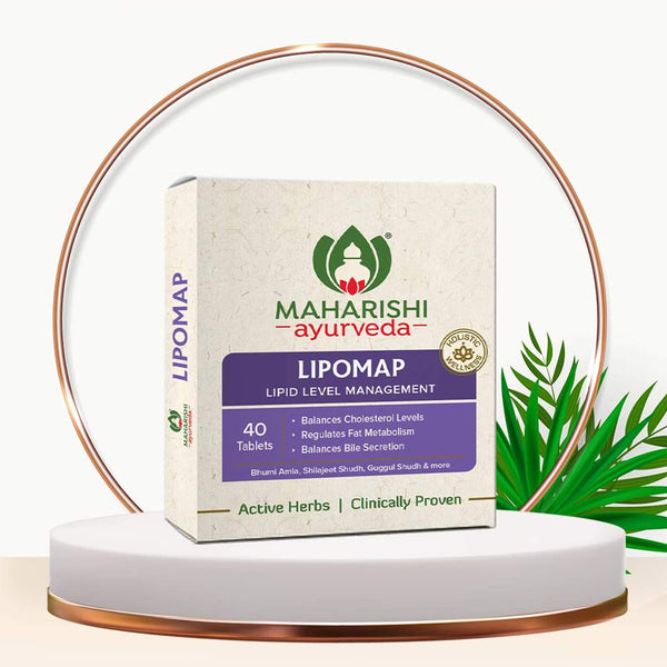 Lipomap - Natural Remedy for Cholesterol Management - Maharishi Ayurveda India