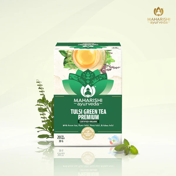 Tulsi Green Tea Premium โ Maharishi Ayurveda
