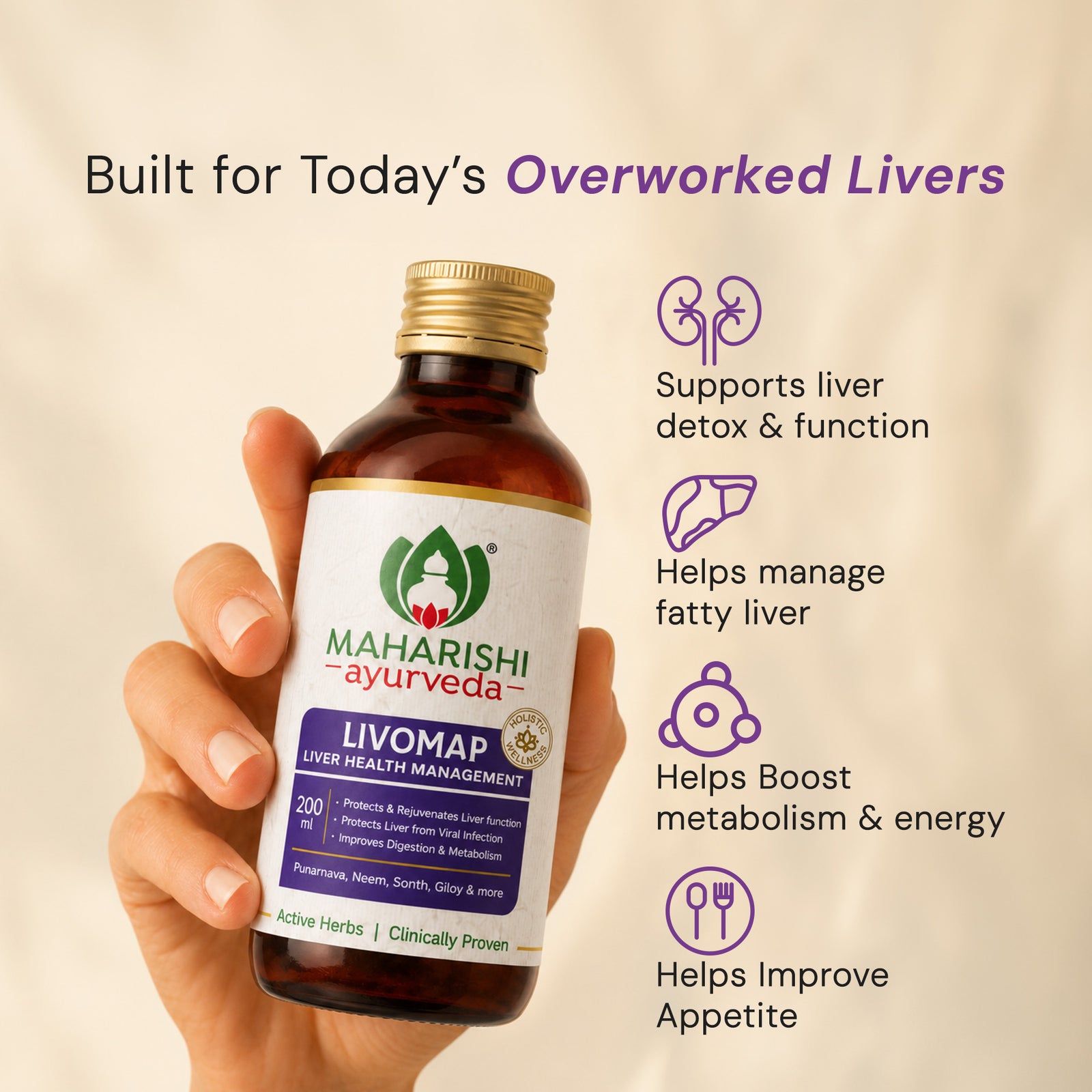 Livomap Syrup - Effective Remedy for Liver Health