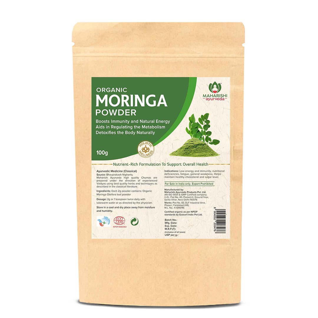 Organic Moringa Powder | Boost Energy, Skin & Immunity Naturally