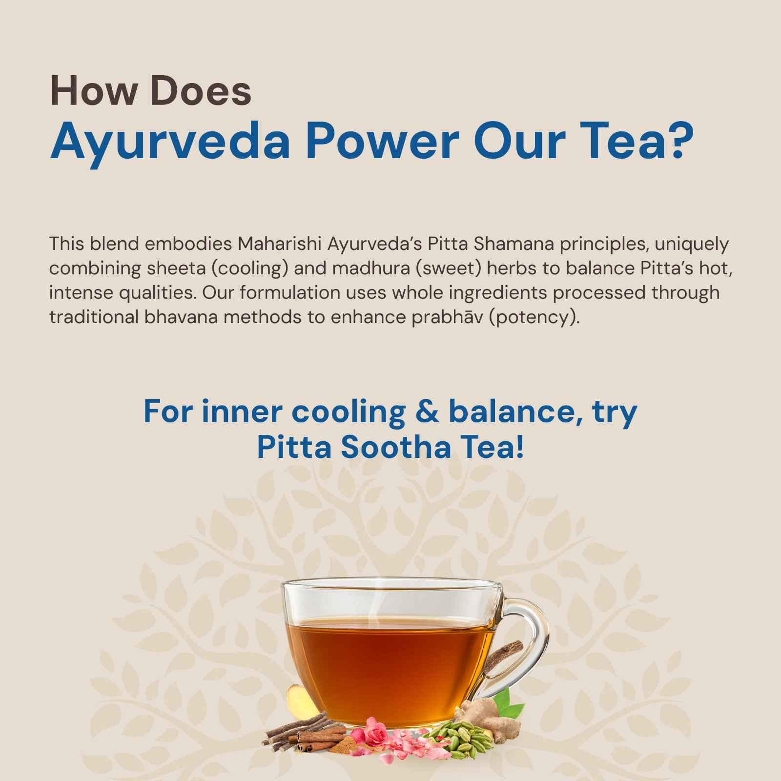 Pitta Soothe Tea | Maharishi Ayurveda Pitta Balancing Blend