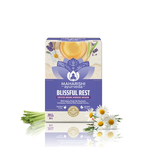 Blissful Rest: Ayurvedic Sleep Tablets Alternative | Herbal Tea