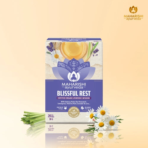 Blissful Rest: Ayurvedic Sleep Tablets Alternative | Herbal Tea