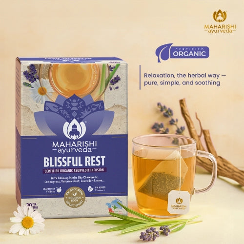 Blissful Rest: Ayurvedic Sleep Tablets Alternative | Herbal Tea