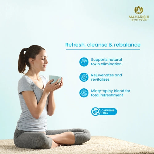 Pure Cleanse: Ayurvedic Detox Tea | Natural Purifying Herbal Blend