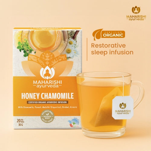 Honey Chamomile Tea | Restorative Sleep & Relaxation Blend