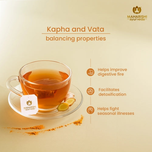 Turmeric Ginger Tea | Immunity & Digestion Boosting Ayurvedic Blend