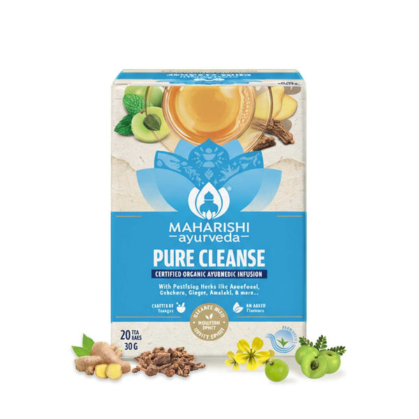 Pure Cleanse: Ayurvedic Detox Tea | Natural Purifying Herbal Blend