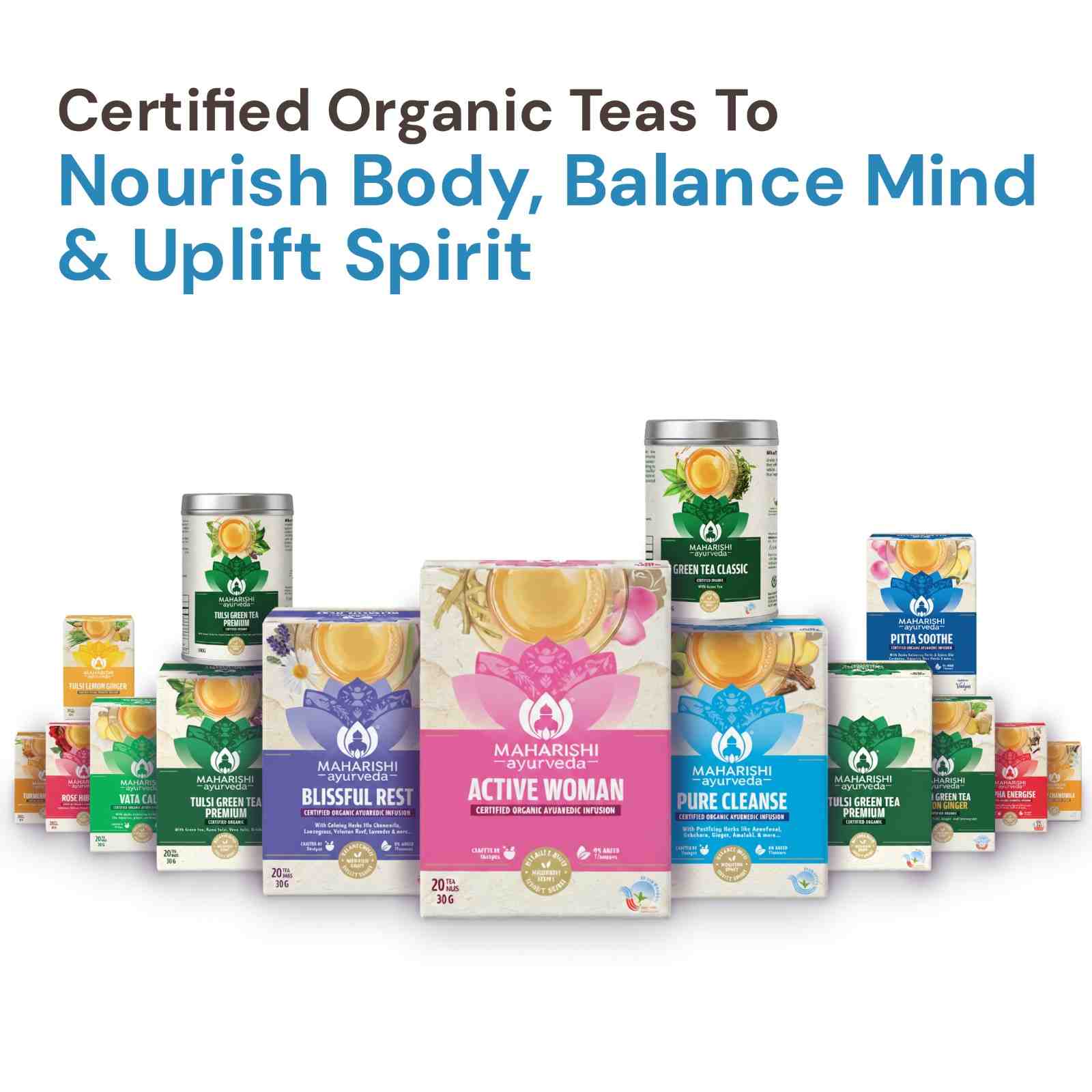 Pure Cleanse: Ayurvedic Detox Tea | Natural Purifying Herbal Blend