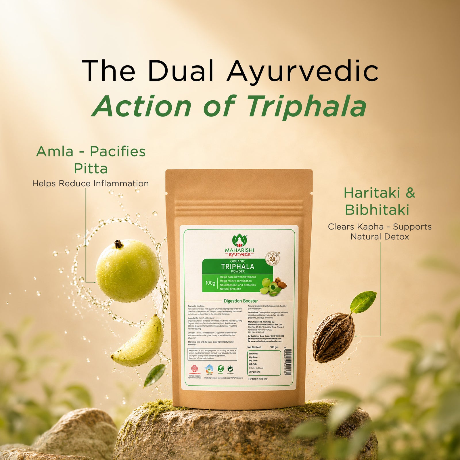Organic Triphala Churna | Digestive Health & Natural Detox