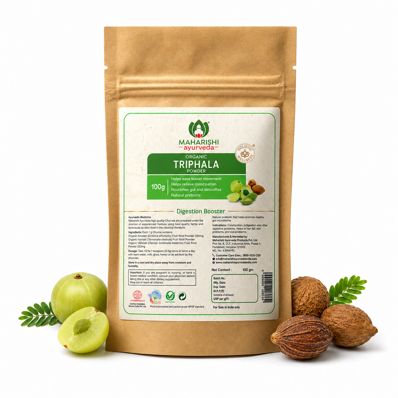 Organic Triphala Churna | Digestive Health & Natural Detox