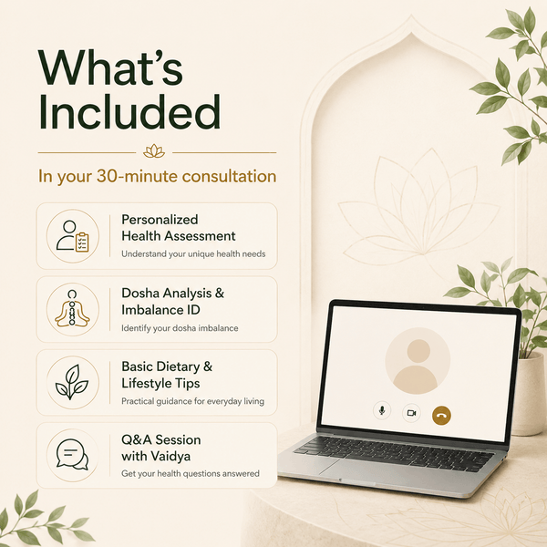 Online Ayurvedic Gut Consultation – 30 Minutes