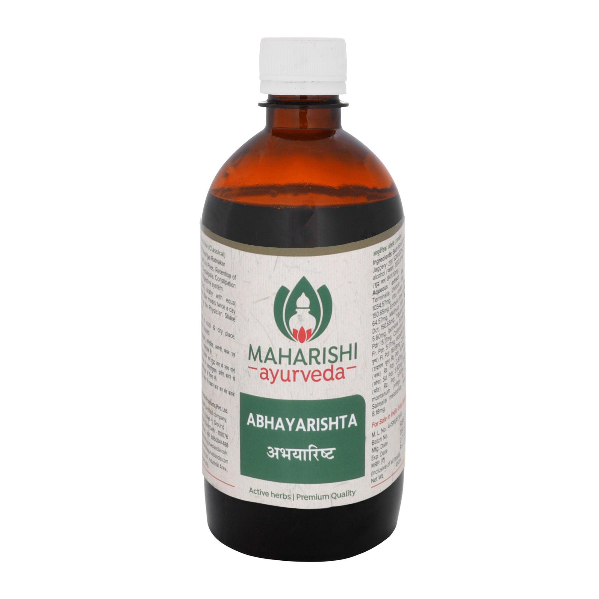 Abhyarishta - For treatment of Constipation