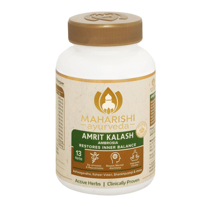 Maharishi Ayurveda Amrit Kalash Ambrosia Tablets Jar of 60 QTY