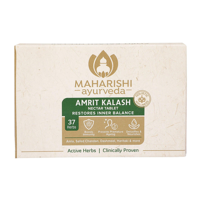 Maharishi Ayurveda Amrit Kalash Nectar Tablets Sugar Free Jar of 60 QTY