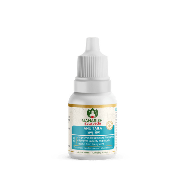 Anu Taila (Anu Oil) - For Nasal Congestion - Maharishi Ayurveda India