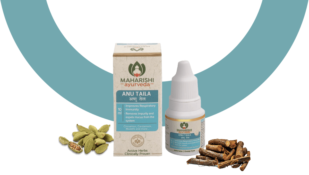 Maharishi Ayurveda India Anu Taila (Anu Oil) - For Nasal Congestion