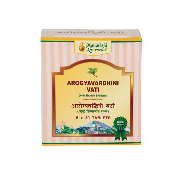 Maharishi Ayurveda Arogya vardhini Vati Jar of 100 QTY