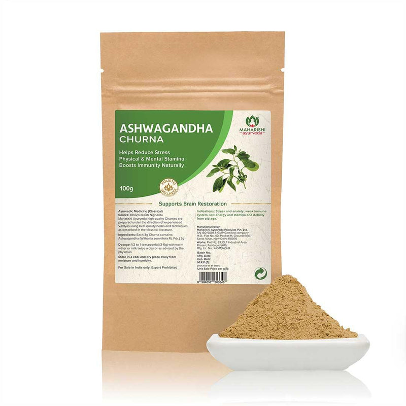 Ashwagandha Churna - For Stress Relief Pack