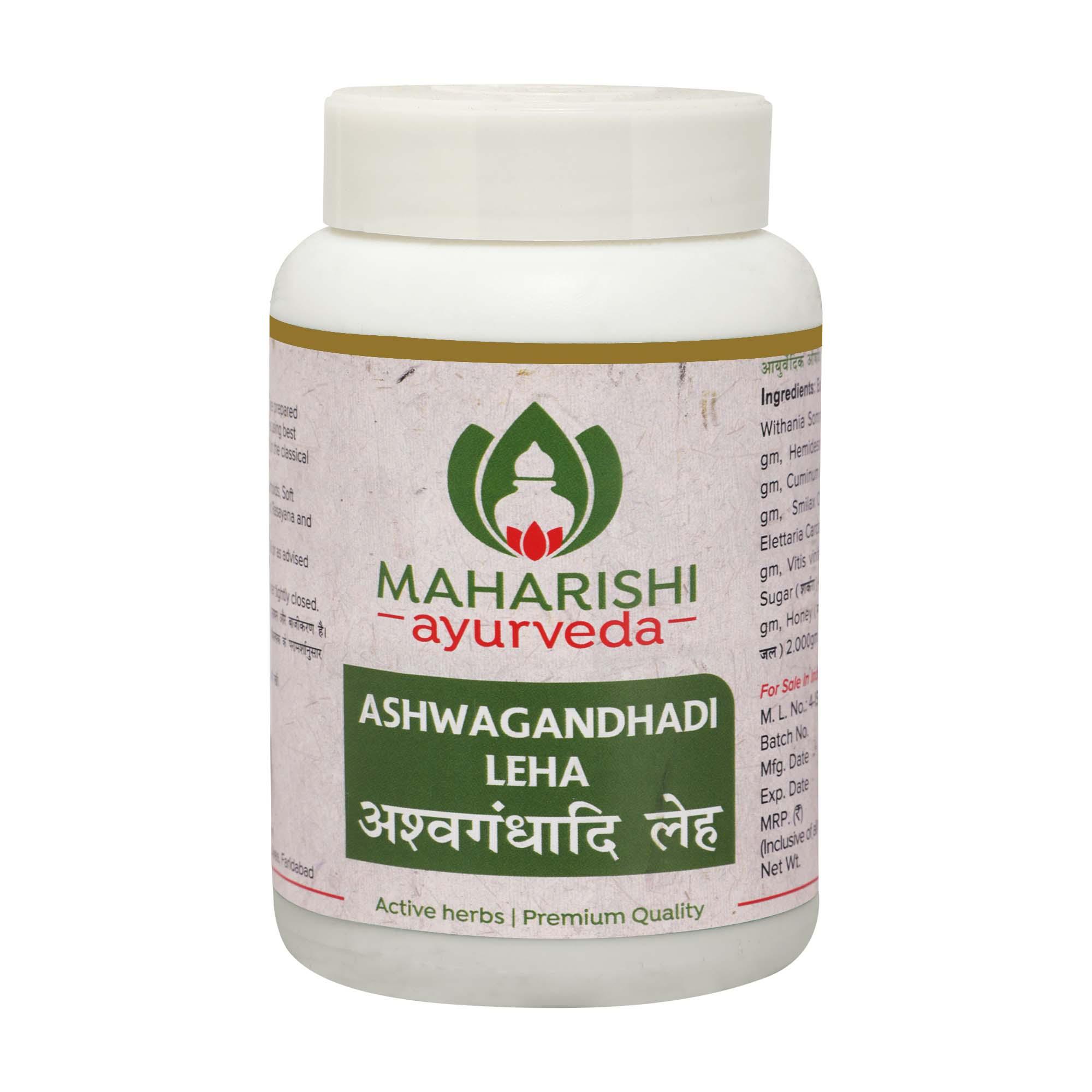 Ashwagandhadi Leha - For General Weakness, Fatigue, and Stress  (200 gms Pack)
