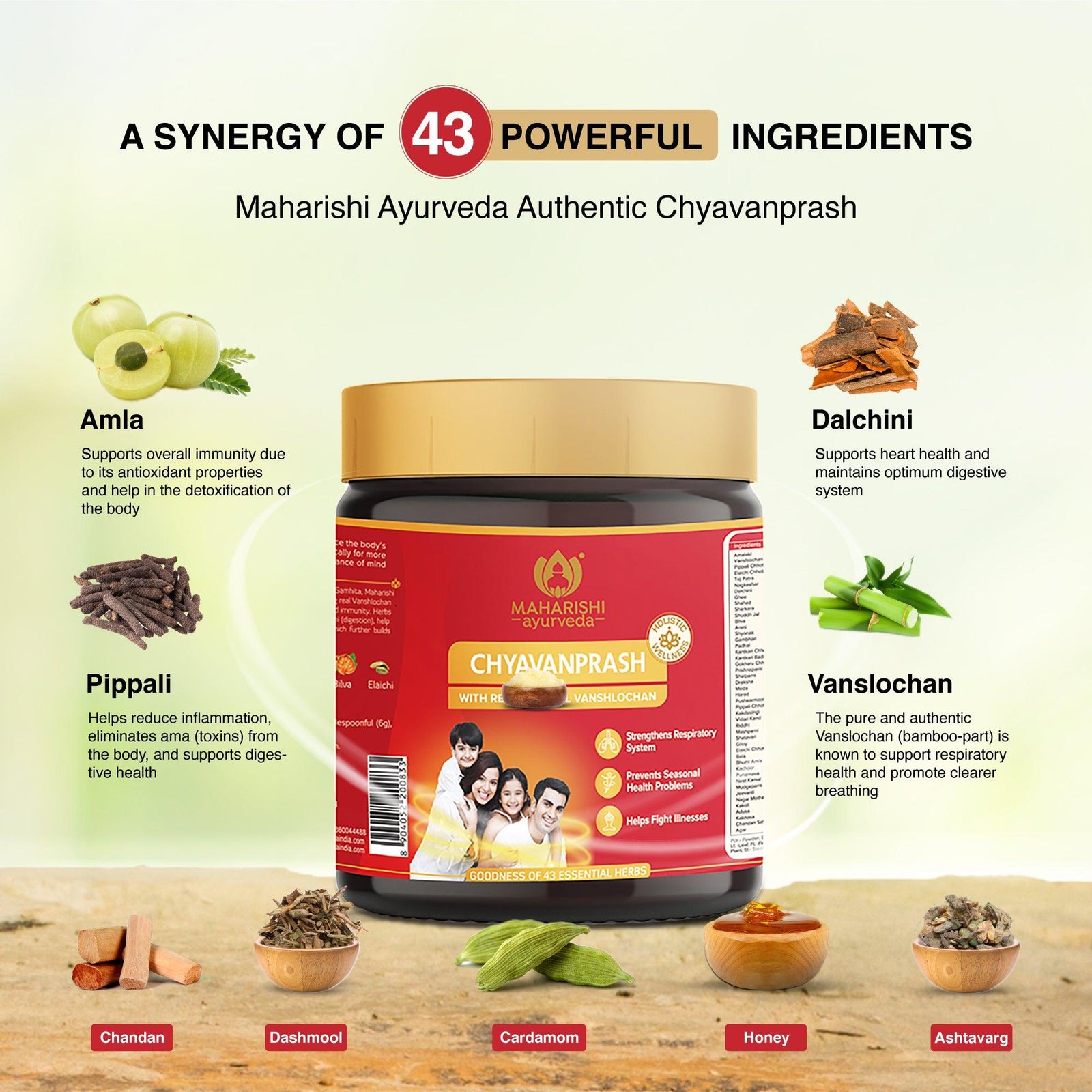 Authentic Chyavanprash – Effective for Building immunity - Maharishi Ayurveda India