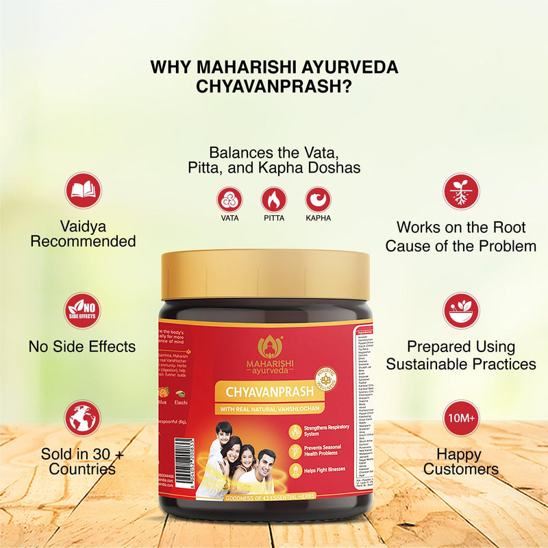 Authentic Chyavanprash – Effective for Building immunity - Maharishi Ayurveda India