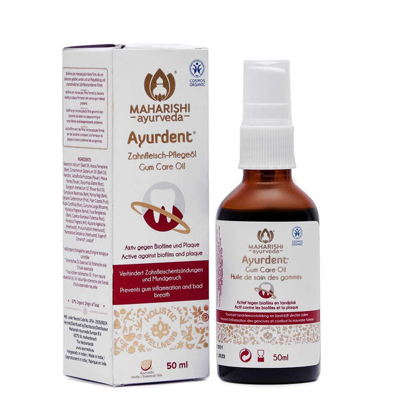 Ayurdent Gum Care Oil for Total Relief from Toothache and Bad Breath - Maharishi Ayurveda India