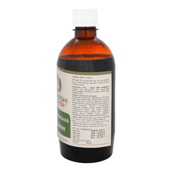 Bhringrajasava- For Healthy Liver (450ml)1