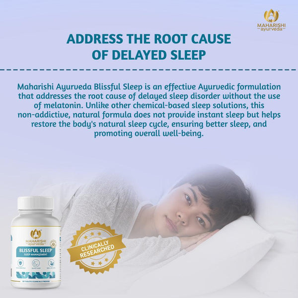 Blissful Sleep- For Sleep Onset Insomnia - Maharishi Ayurveda India