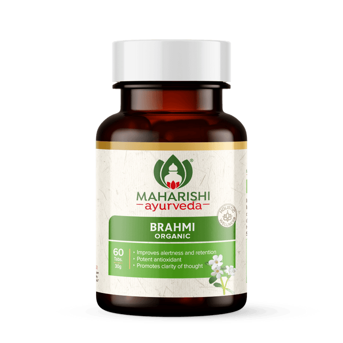 Maharishi Ayurveda Brahmi Tablets Jar of 60 QTY