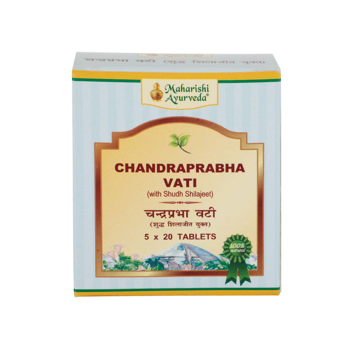 Maharishi Ayurveda Chandra Prabha Vati Jar of 100 QTY