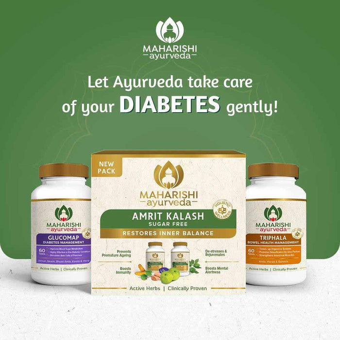 Maharishi Ayurveda Complete Diabetes Care Therapy Jar of 60 QTY