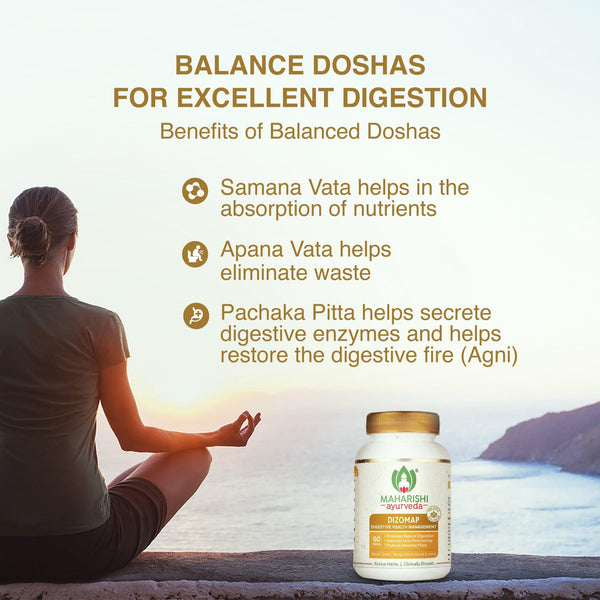 Dizomap - for Indigestion and Constipation - Maharishi Ayurveda India