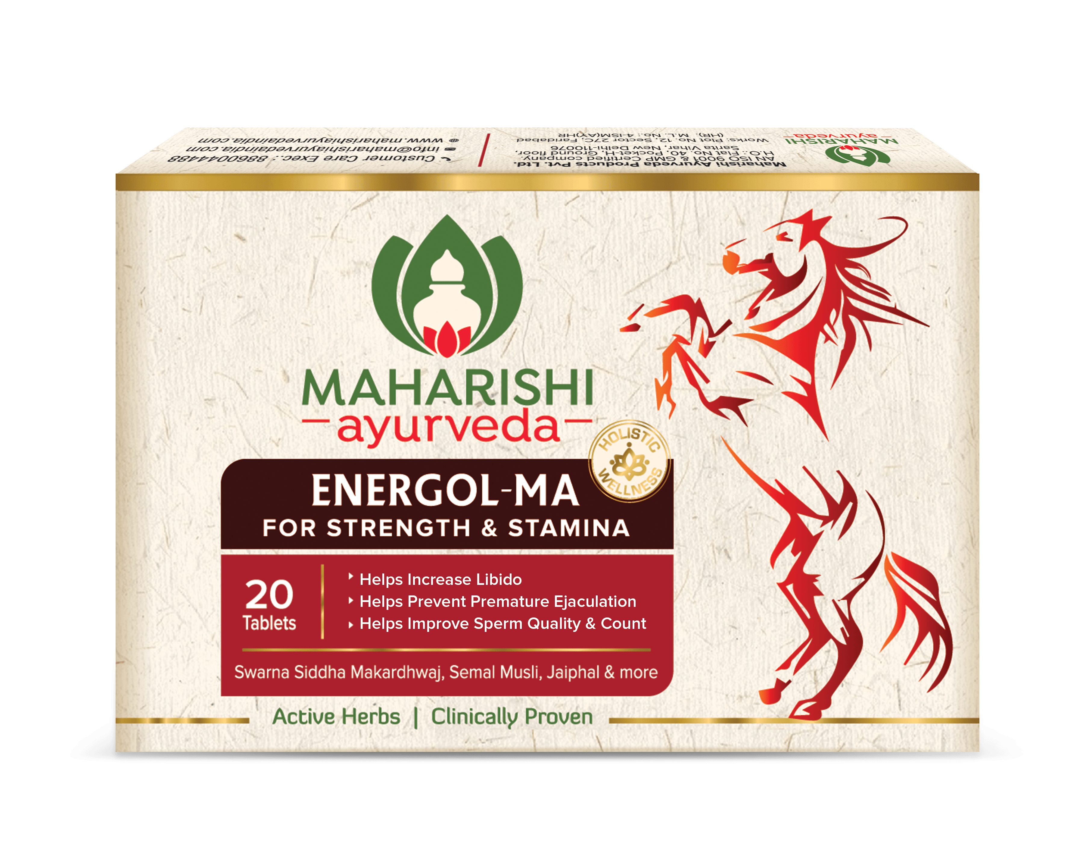 Maharishi Ayurveda Energol Men’s Reproductive Care & Strength