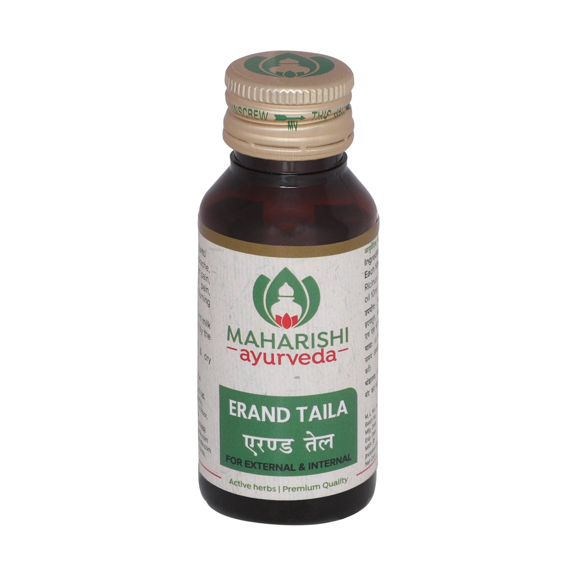 Erand Oil (Castor Oil)- For Constipation Relief (50ml)