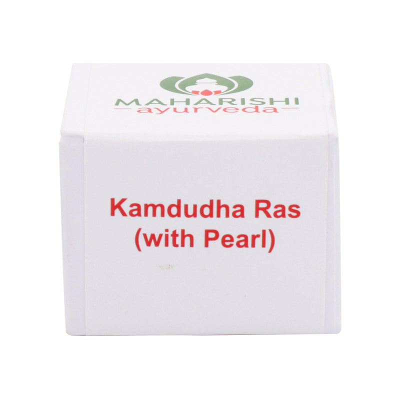 Kamdudha Rasa With Pearl- For Digestive Disorders (24 Tabs of 125 mg ) - Maharishi Ayurveda India