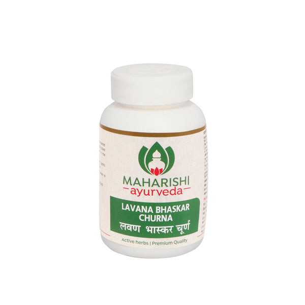 Maharishi Ayurveda Lavan Bhaskar Churna bottle of 50 GM