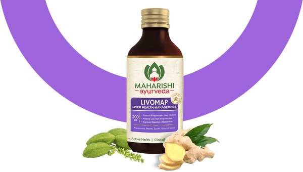 Livomap Syrup - Effective Remedy for Liver Health - Maharishi Ayurveda India