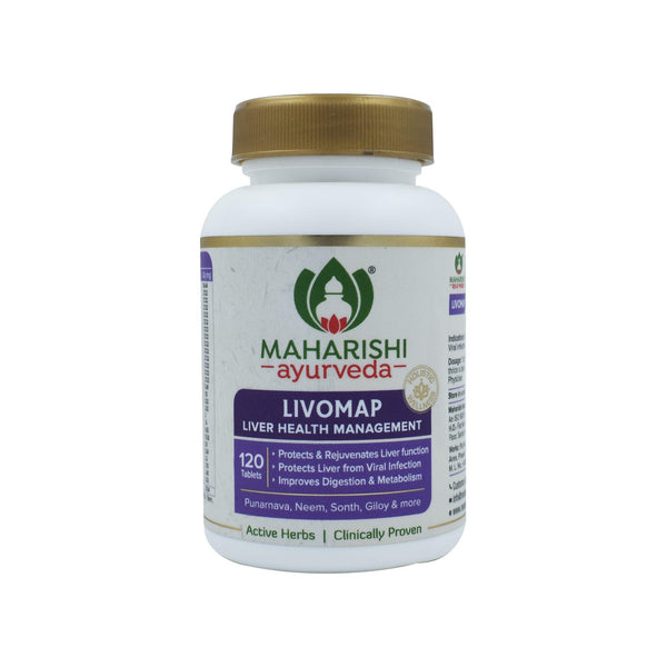 Livomap Tablets - Effective Remedy for Liver Health - Maharishi Ayurveda India