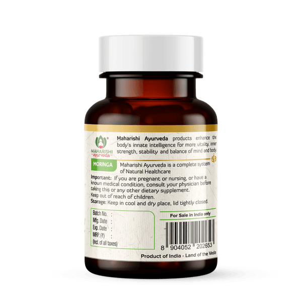 Moringa Tablets - For improved immunity and energy levels - Maharishi Ayurveda India