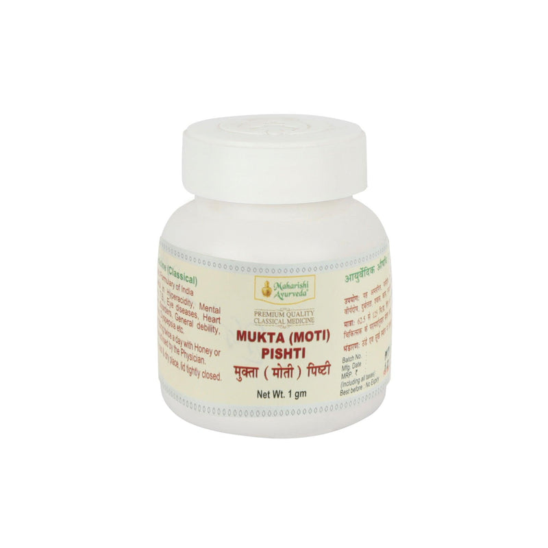 Moti Pishti- For Gastritis (1 gm) - Maharishi Ayurveda India