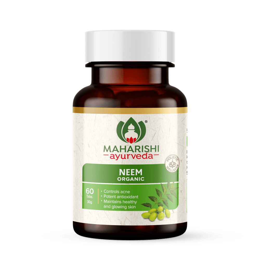 Neem Tablets- For detoxification and skin health - Maharishi Ayurveda India