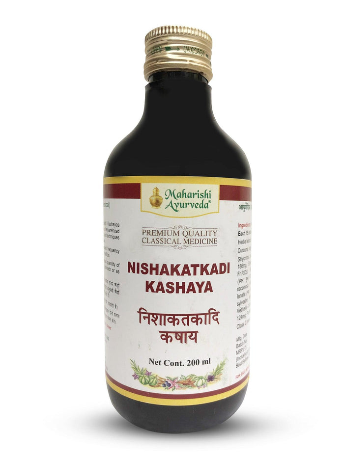 Maharishi Ayurveda Nisakathakadi Kashayam Bottle of 200 ML