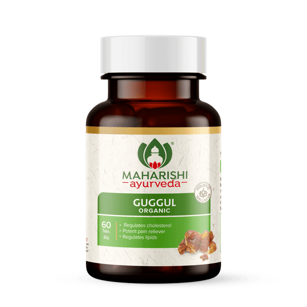 Organic Guggul - 60 Tablets Pack Each - Maharishi Ayurveda India